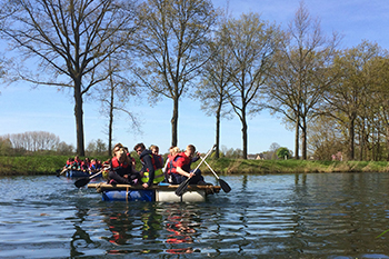 Teambuilding op het water